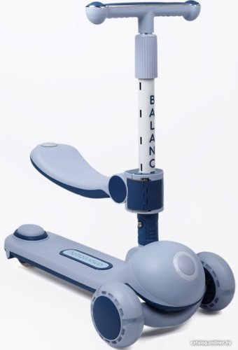 Трехколесный самокат Amarobaby Balance AB23-27BAL/20 (синий)