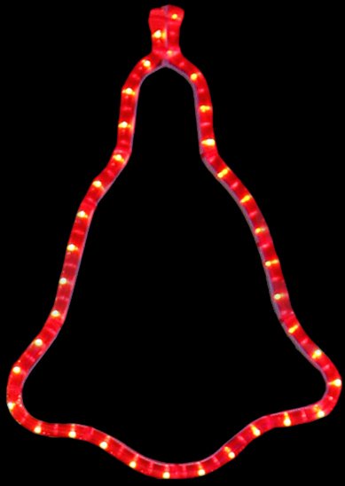 

2D-фигура Neon-Night Колокольчик (36x30 см, красный) [501-217]