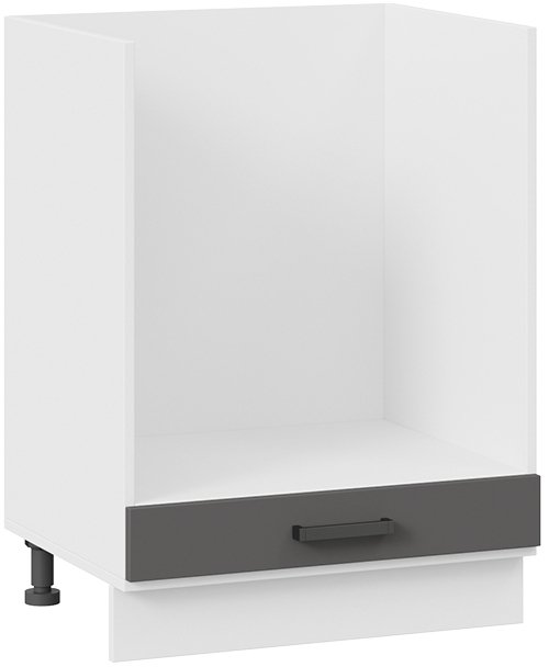 

Шкаф напольный Трия Лорас 1Н6Б (белый/холст вулкан)