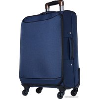 Чемодан-спиннер Galanteya 3014 23с1406к45 (темно-синий/черный)