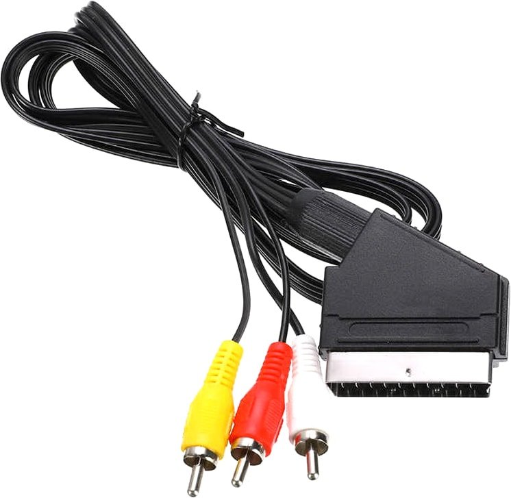 

Кабель USBTOP 3 RCA – SCART 1.8 м