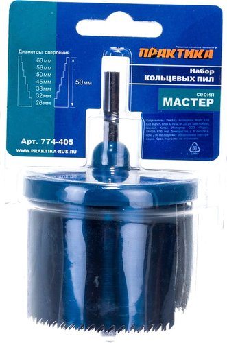 Набор коронок Практика Мастер 774-405 (7 шт)