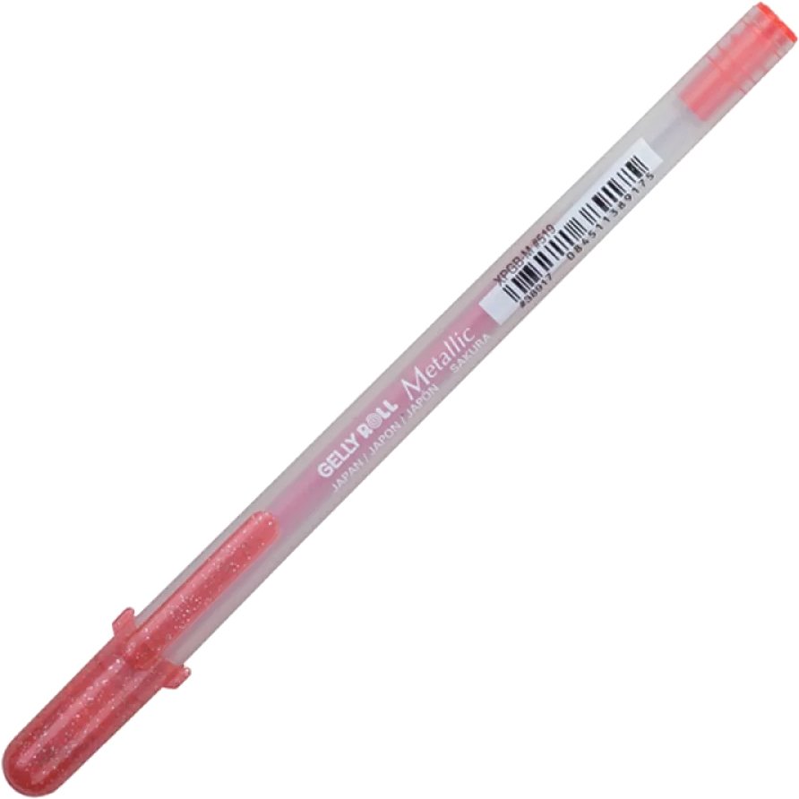 

Ручка гелевая Sakura Pen Gelly Metallic XPGBM519 (красный)