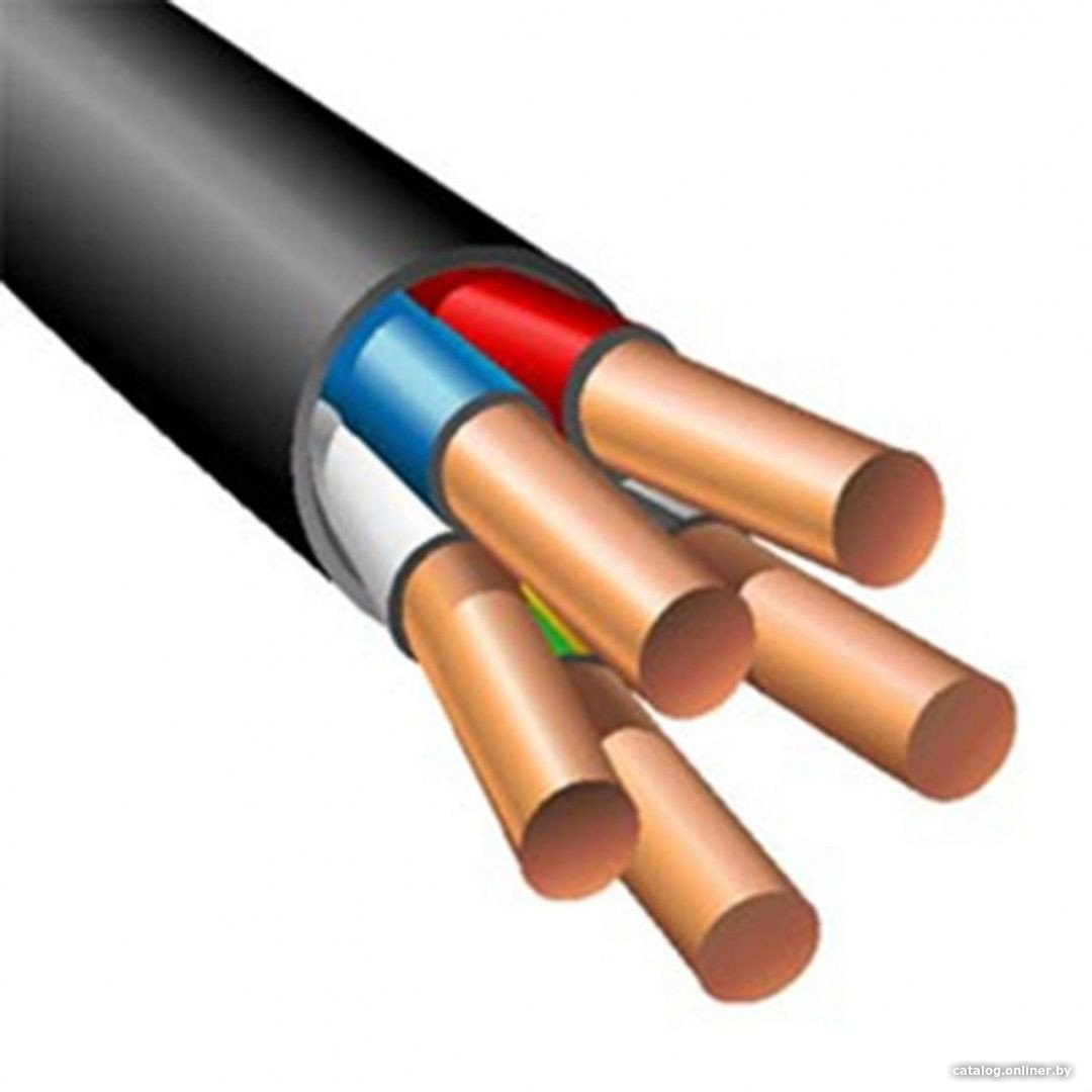 Кабель силовой БелРоскабель ВВГ нг(А)-LS 5х1.5