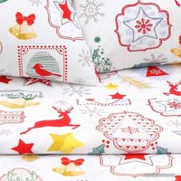 1.5-спальный комплект постельного белья Этель Зимний винтаж 2588714