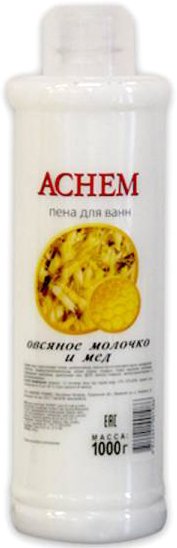 

Achem Овсяное молочко и мед 1 л