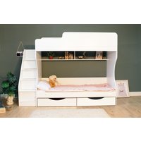 Двухъярусная кровать Красная звезда Р443 Капризун 6 180x80 (белый)