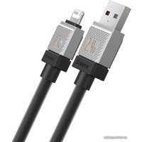 Кабель Baseus CoolPlay Series USB Type-A - Lightning (1 м, черный)