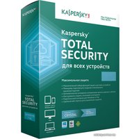 Антивирус Kaspersky Total Security Multi-Device (2 устройства, 1 год, ключ)