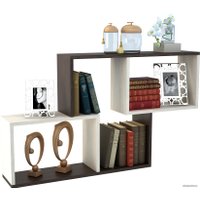 Полка Стендмебель ПЛ 3 (дуб белфорт/венге)