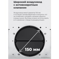 Кухонная вытяжка MAUNFELD Sky Star Chef 60 (черный)