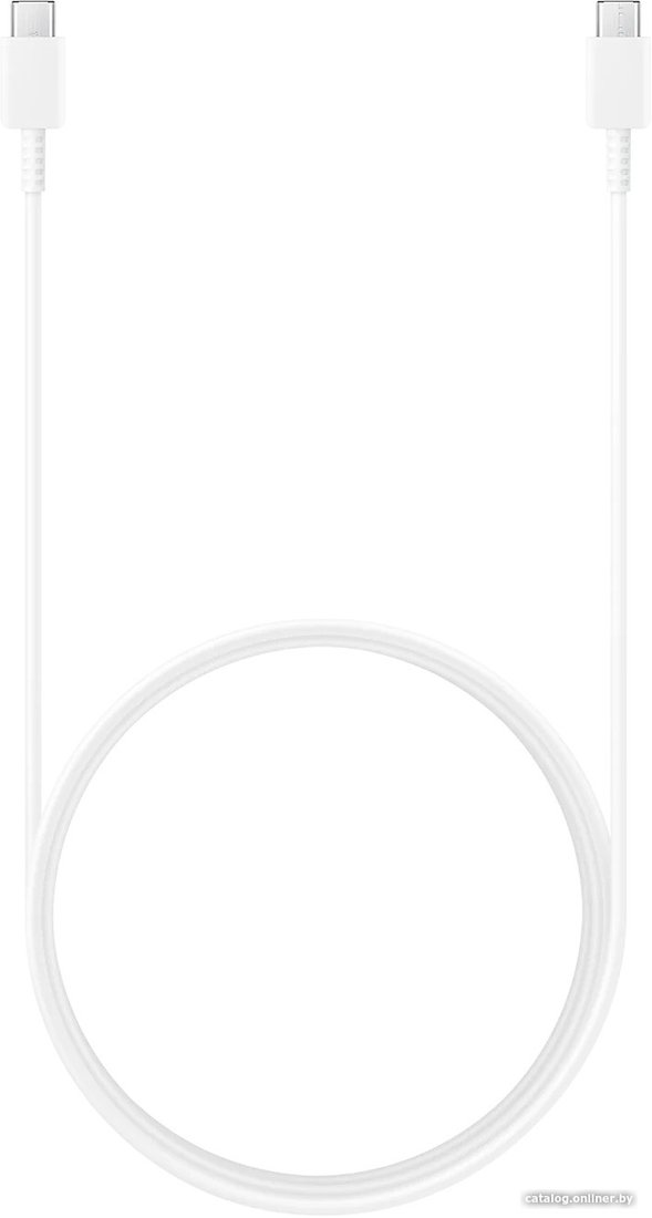 

Кабель Samsung EP-DX310JWRGRU USB Type-C - USB Type-C (1.8 м, белый)