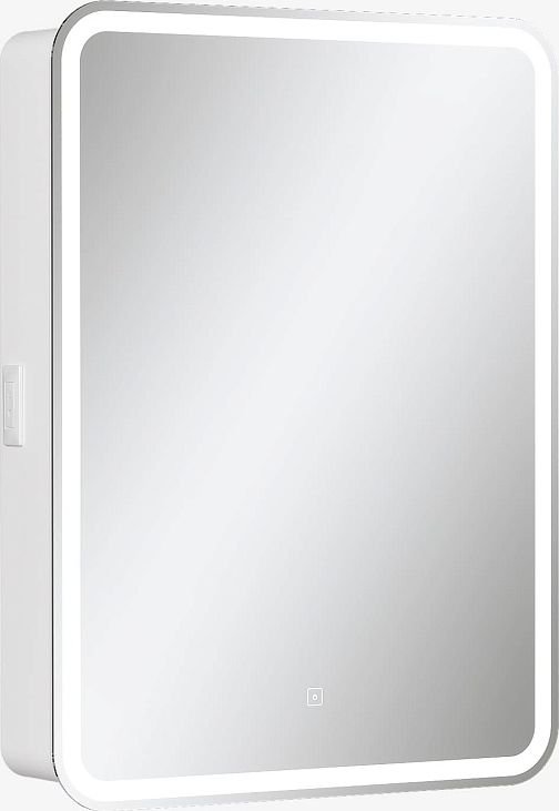 EQUIL Шкаф с зеркалом для ванной Soldi Led 60 (правый)