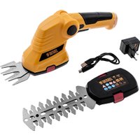 Кусторез + ножницы Denzel G411 96817 (с 1-м АКБ)