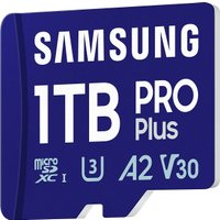 Карта памяти Samsung PRO Plus microSDXC 1TB (с кардридером)