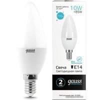 Светодиодная лампочка Gauss LED Elementary Candle 10W E14 4100K 33120