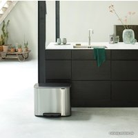 Мусорное ведро Brabantia Bo Pedal Bin 36 л (стальной матовый)