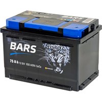 Автомобильный аккумулятор BARS R+ (75 А·ч)