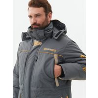 Одежда для охоты, рыбалки Huntsman Elbrus -35°C (р.52-54/182-188, серый/банан)