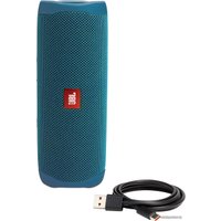 Беспроводная колонка JBL Flip 5 Eco Edition (синий)