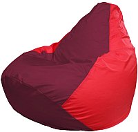 

Кресло-мешок Flagman Груша Супер Мега 4XL Г5.1-308 (бордовый/красный)