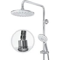 Душевая система  Grocenberg GB7009 (белый хром)