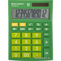 Бухгалтерский калькулятор BRAUBERG Ultra 12-GN 250493 (зеленый)