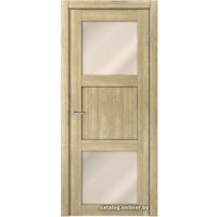 Межкомнатная дверь MDF-Techno Dominika 805 70x200 (дуб дорато, стекло лакобель кремовый)