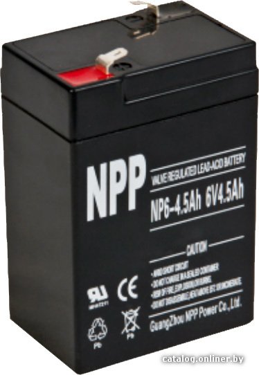 Аккумулятор для ИБП NPP NP 6-4.5 (6В/4.5 А·ч)