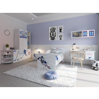 Шкаф-пенал Премиум Смарти открытый (белый/хоккей) в Бресте