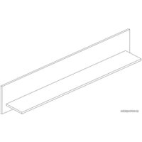 Полка Anrex Taurus ВТ (белый глянец/дуб вотан)