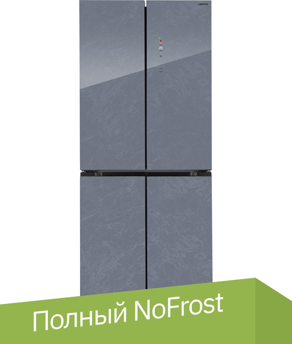 

Четырёхдверный холодильник Hiberg RFQ-600DX NFGC Inverter