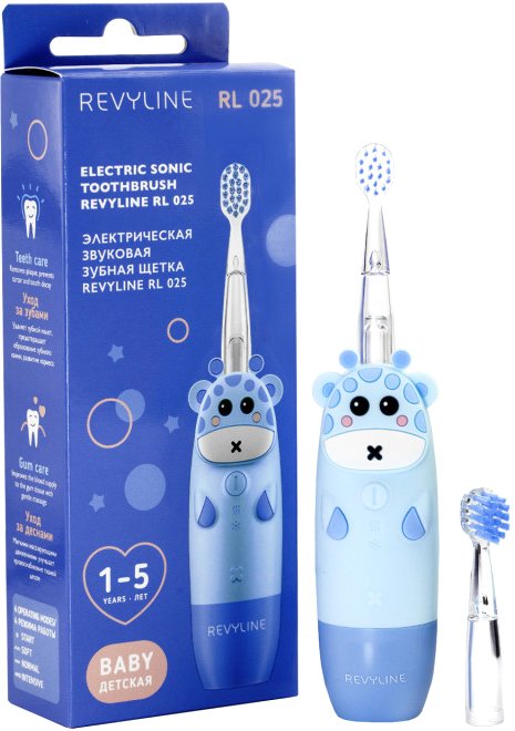 

Электрическая зубная щетка Revyline RL 025 Baby (синий)