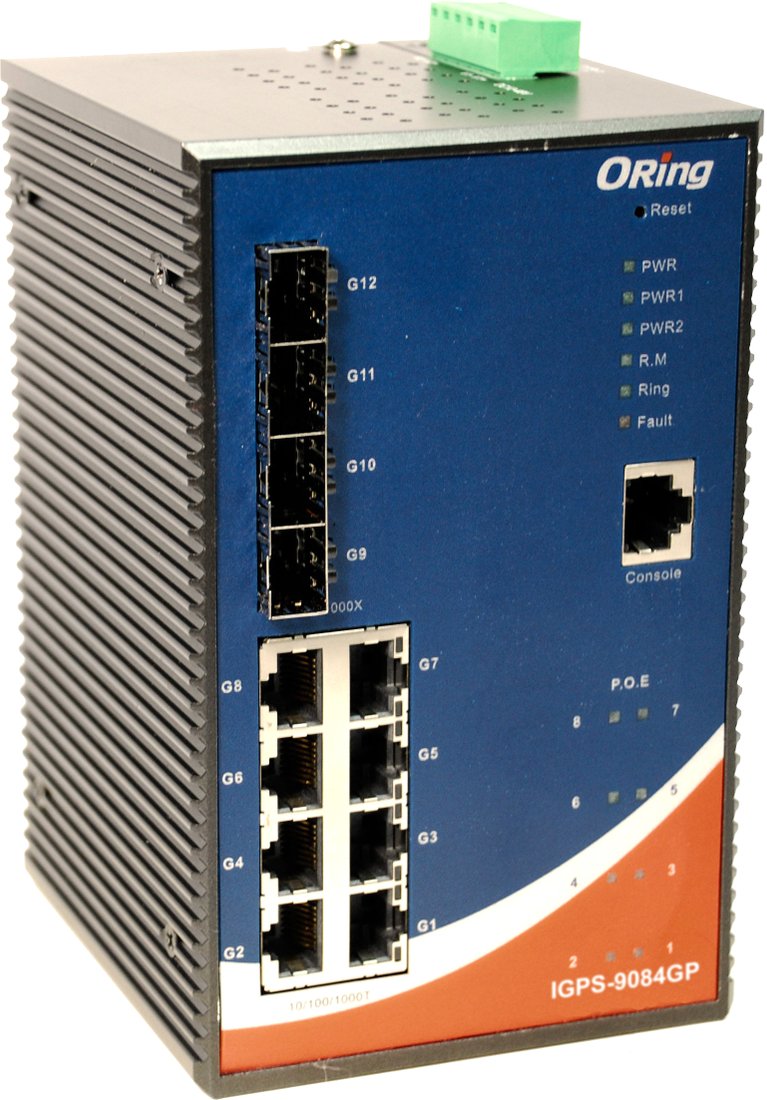 

Управляемый коммутатор 2-го уровня ORing IGPS-9084GP