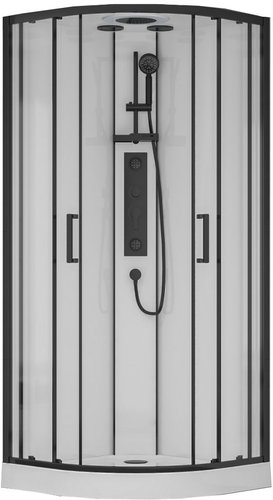 Душевая кабина Adema Витте ронда 90x90 (прозрачное стекло)