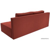 Диван Лига диванов Сан Марко 114019 (микровельвет, коралловый)