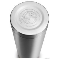 Термос StarWind 10-1000 1л (серебристый/красный)