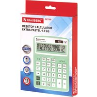 Бухгалтерский калькулятор BRAUBERG Extra Pastel-12-LG 250488 (мятный)