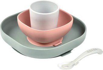 Beaba Coffret Repas Silicone Eucalyptus 913507