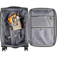 Чемодан-спиннер Monza 8038# (M, зеленый)