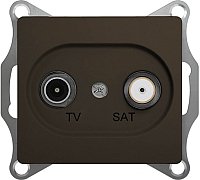 

Розетка телевизионная Systeme Electric Glossa GSL000897
