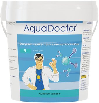 Химия для бассейна Aquadoctor Коагулянт FL 1кг