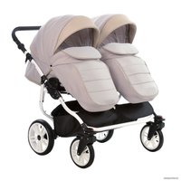 Универсальная коляска Indigo Duo (2 в 1, In 01, бежевый)