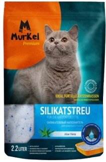

Наполнитель для туалета MurKel Силикагелевый 2.2л (алоэ вера)