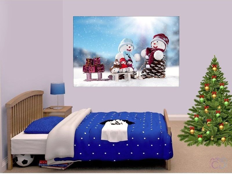 

Модульная картина Citydecor Новый год 1.92 60x90 см