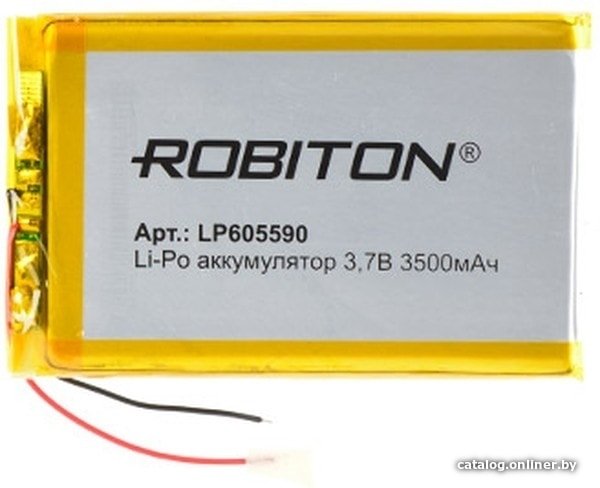 Аккумулятор Robiton LP605590 3500mAh 1 шт