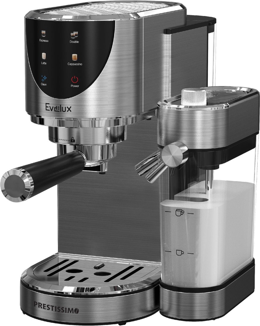 

Рожковая кофеварка Evelux ECM 1011 T Prestissimo