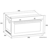 Электрический духовой шкаф Korting OKB 5189 SX