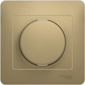 

Светорегулятор (диммер) Schneider Electric Glossa GSL000434 (титан)