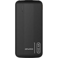 Внешний аккумулятор Awei P20K 10000mAh (черный)